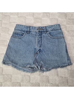 Guess Vintage High Waisted Jean Shorts Medium Wash Size 29 EVC